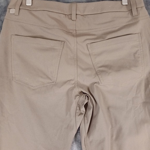 Lululemon Pants Mens 32 Brown Recycled Polyester Stretch Athletic Casual LM5A015 - Picture 7 of 11